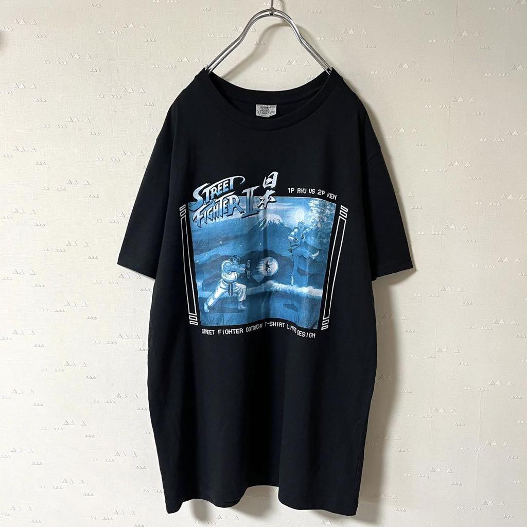[USED] 00's CAPCOM Street Fighter 2 T-shirt Anime Game