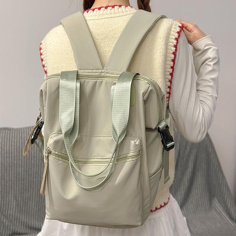Large capacity multi-functional backpack, new Japanese fashion backpack, female college student shoulder bag, lightweight schoolbag