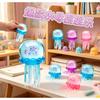 Glitter Transparante Kwallen Squishy Stressverlichter Speelgoed Zacht Knijp Fidget Decompressie Speelgoed Kinderen Volwassenen Ontspanning Vent Speelgoed