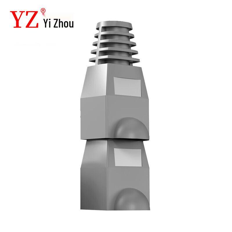 Yizhou Защитные колпачки для разъемов Ethernet-кабеля RJ45 Cat6 (Упаковка 100 шт.)