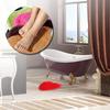 40x30cm Fashion Floor Nonslip Plush Bath Rug Flannel Carpet Memory Foam Heart Mat