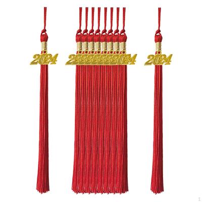 10pcs Gorro de Graduación Borla para Suministros de Graduado, Borlas para Fiesta, Ceremonia