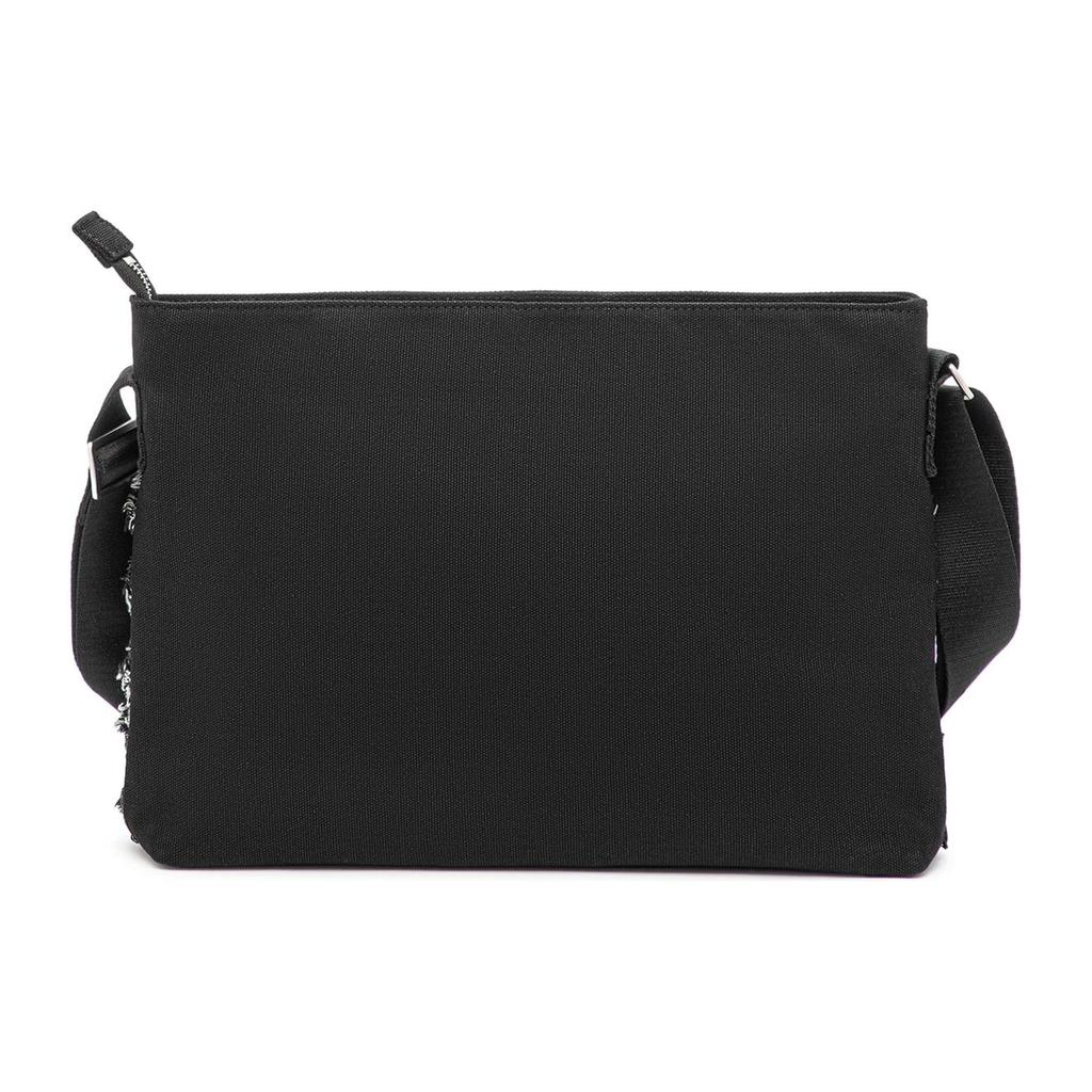 New LiNing Cotton Shoulder Bag, Crossbody Bag Unisex Black ABDT249-1