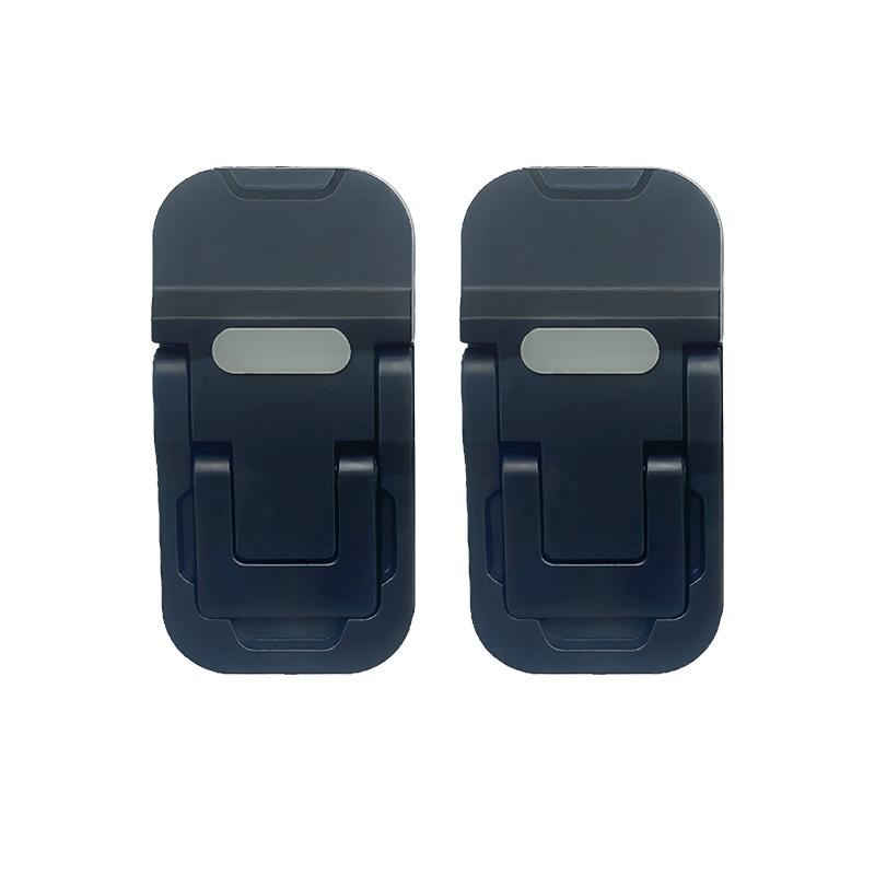 2PCS Foldable Laptop Stand Adjustable Angle Bracket Adhesive Invisible Bracket Portable Viewing Stand for Mobile Phone Notebook