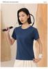 Unisex Quick-Dry Ice Silk Sports T-Shirt: Running, Badminton, Baseball Team Jersey