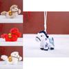 Year Of The Horse Lucky Plush Toy Keychain With Embroidered Colorful Horse For Celebration Decor