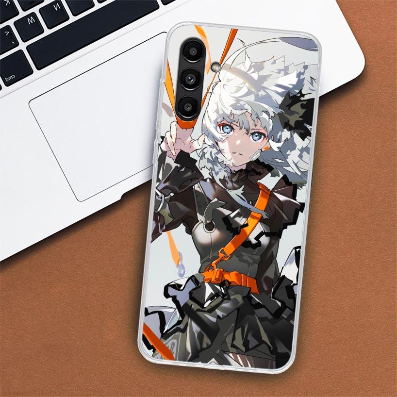Cute Anime Aesthetic INS Girl Phone Case For Samsung Galaxy A55 A54 A53 A52 A15 A14 A13 A12 A35 A34 A33 A32 A25 A24 A23 A22 A05S