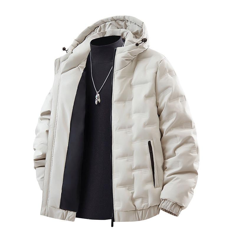 

Winter New Clothes Men s Versatile Warm Gray Duck Down Jacket Men s Clothing 4XL
