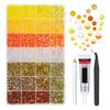 1 Bottles Of 10ml Glue 28 Colors Of Resin Dazzling,  Dazzling Kit With 1 Pieces Of Glue For Clothing Shoes Art Book Art 10ml
