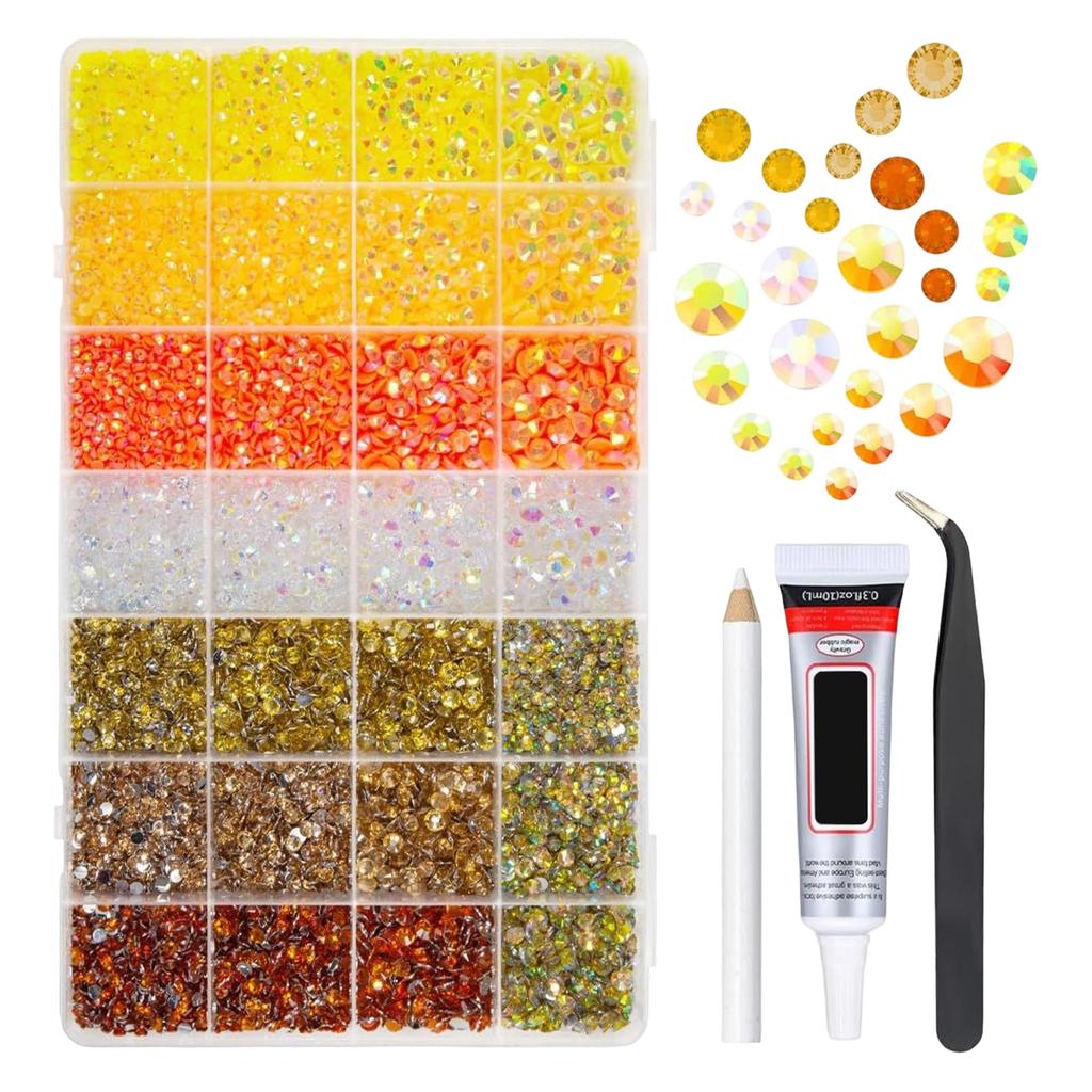 1 Bottles Of 10ml Glue 28 Colors Of Resin Dazzling, Dazzling Kit With 1 Pieces Of Glue For Clothing Shoes Art Book Art 10ml