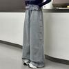 Girls' Fleece-Lined Wide-Leg Pants: Fashionable Autumn/Winter Children's Wear