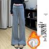 Women's High Waist Gray Sweatpants - Spring Autumn 2025 Collection, Slimming Straight Leg, Drape Design, Casual Wide-Leg, Autumn Winter Style