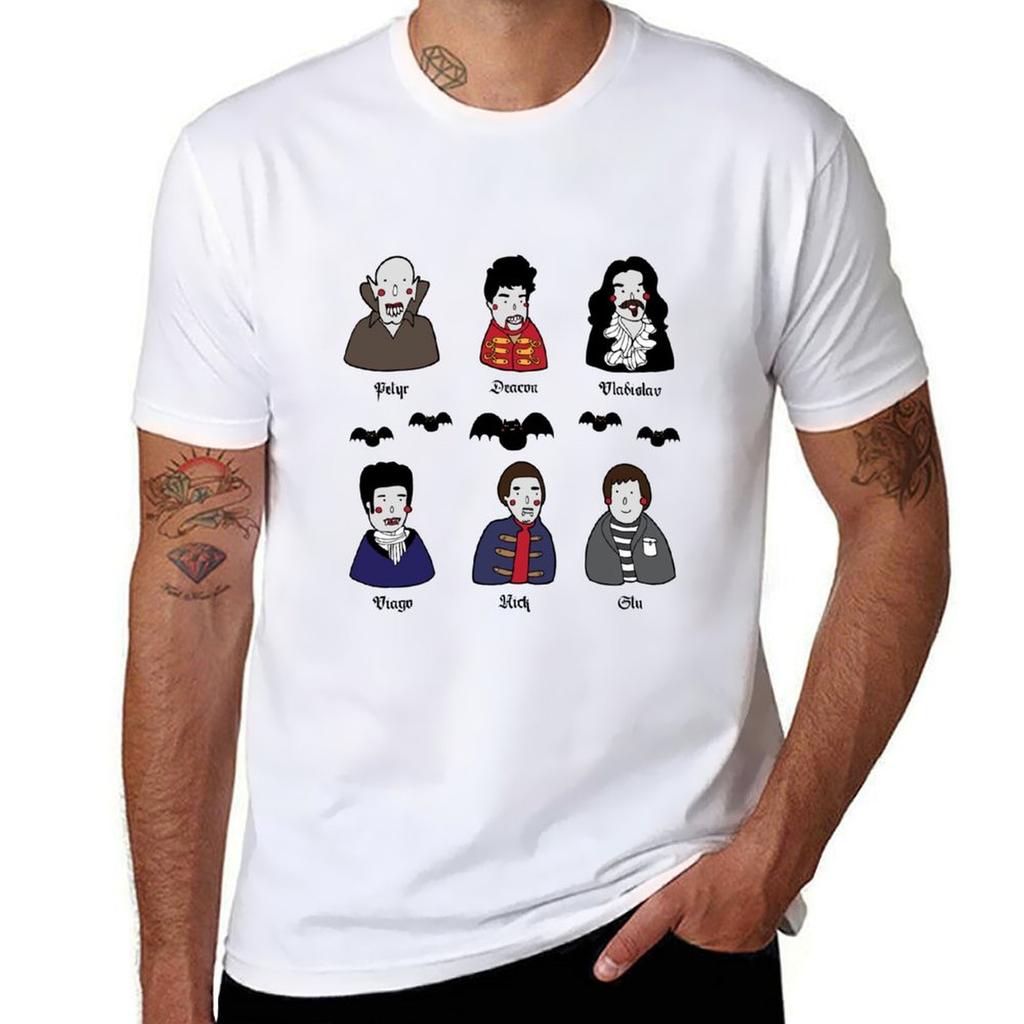 What We Do In The Shadows Tshirt Big Size Short Sleeve Casual Top