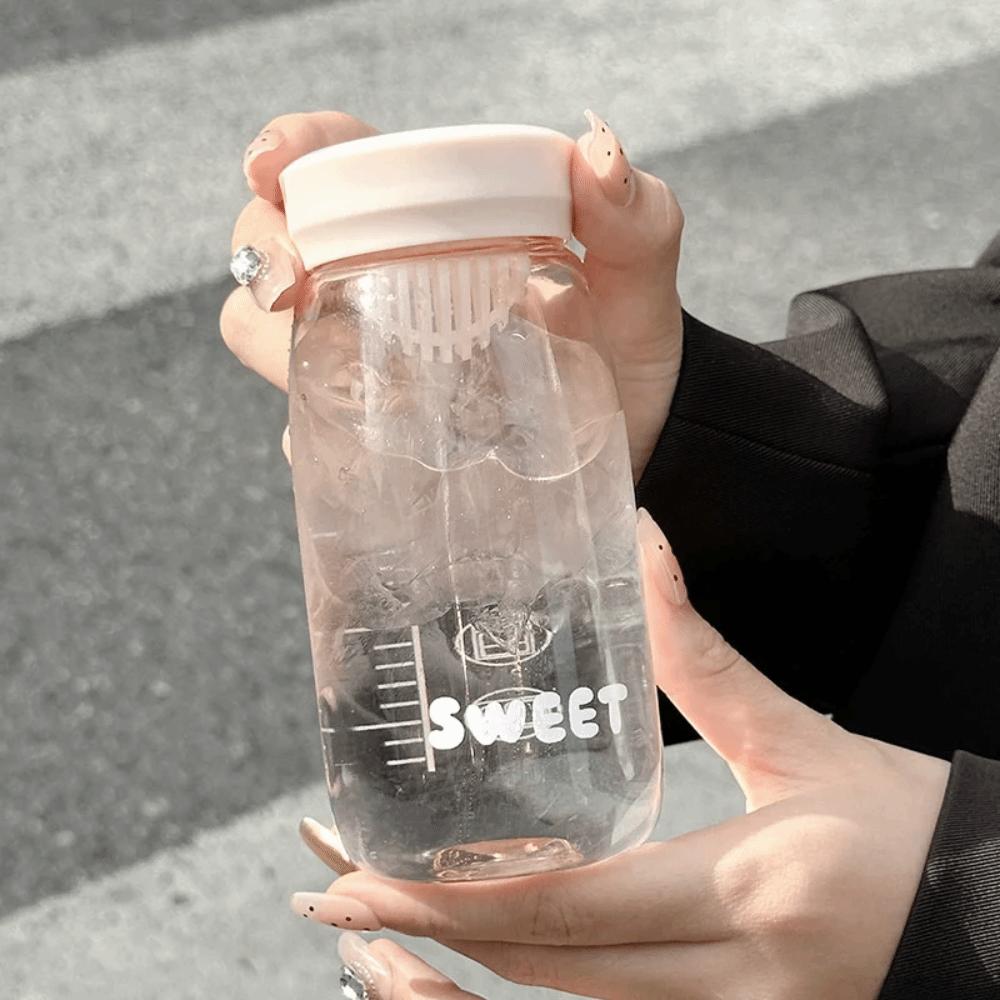 300ml Mini Water Bottle with Tea Strainer Portable Drink Bottle New Pocket Cup  Travel