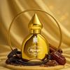 Adilqadri Shanaya Gold Gourmand Fragrance Attar for Men and Women 10ml Roll On | Alcohol-Free Arabic Perfume | Warm Vanilla, Spicy & Floral Notes