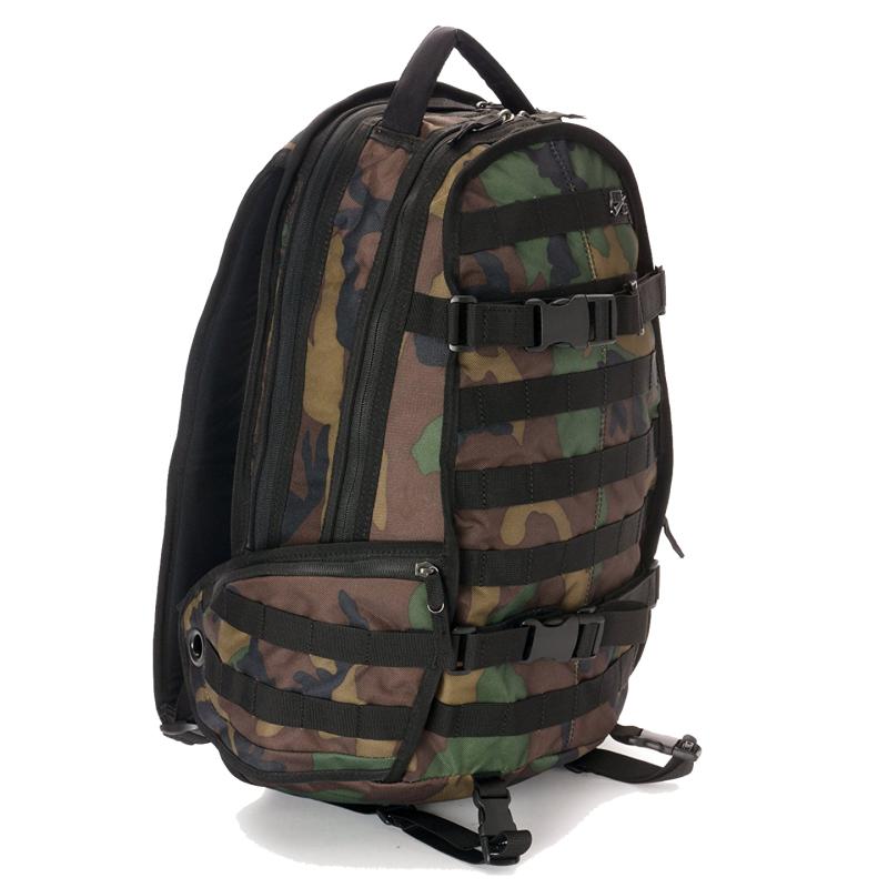 Nike Polyester Backpack Regular Unisex Camouflage Casual BA4592-311