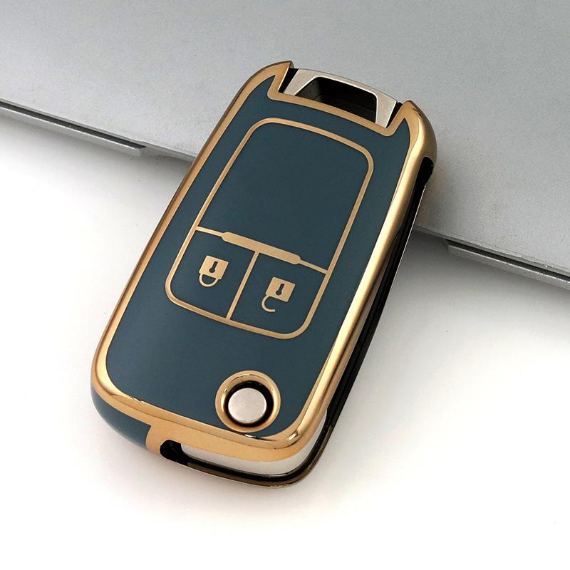 For Buick Yinglang Car Key Set GT LaCrosse Encora Folding Protective Case Chevrolet Malibu Buckle