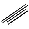 4pcs Car Window Weather Strip Replacement for Sentra 2001 2006 Windproof Rainproof Automotive Weather Rubber Seal Strip