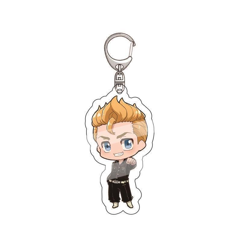 Keychain Tokyo Revengers Keyring Manjiro Ken Takemichi Hinata Pendant Atsushi