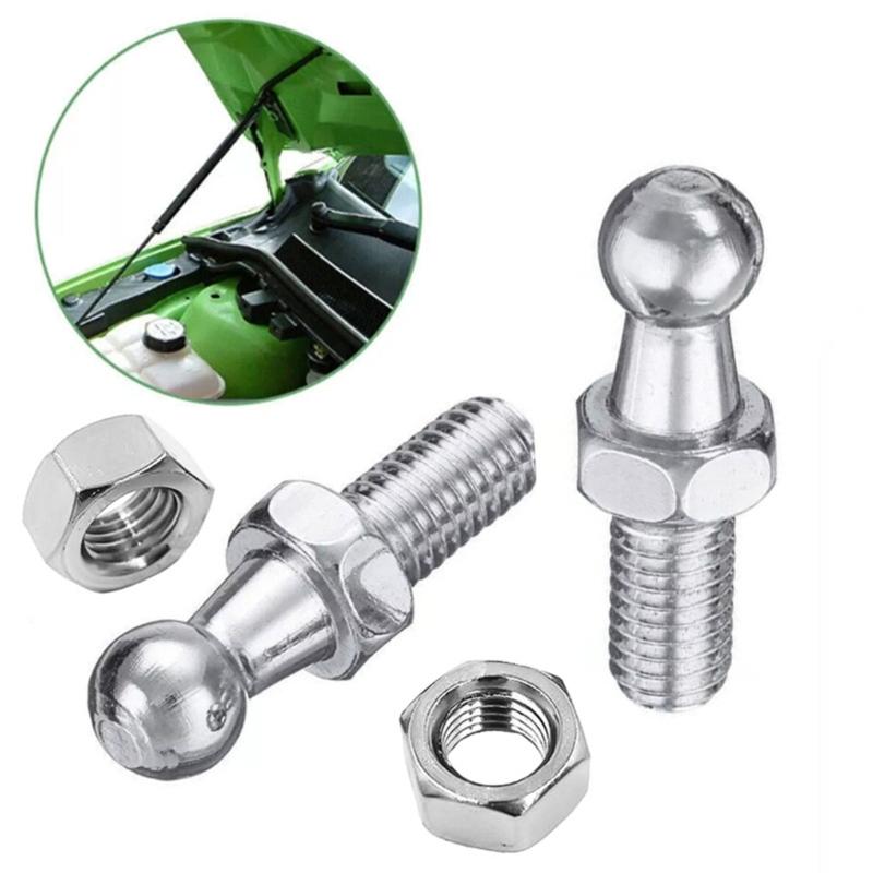 Universeller Gasfeder-Kugelkopf-Befestigungsbolzen Gasdruckfeder-Stützstrebe Fitting Kugelbolzen mit Befestigungsmutter