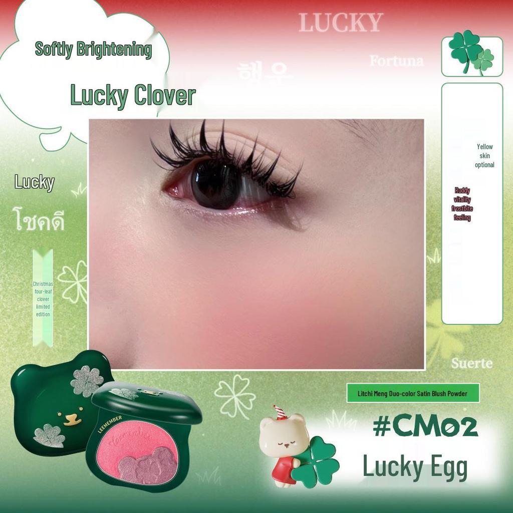 Fruit Punch Litchi Single Eyeshadow & Multi-Use Highlight Powder: Lemon Bear Dreamcore Edition