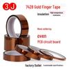 Gold Finger High-Temperature Resistant Polyimide Tape for Lithium Battery Insulation