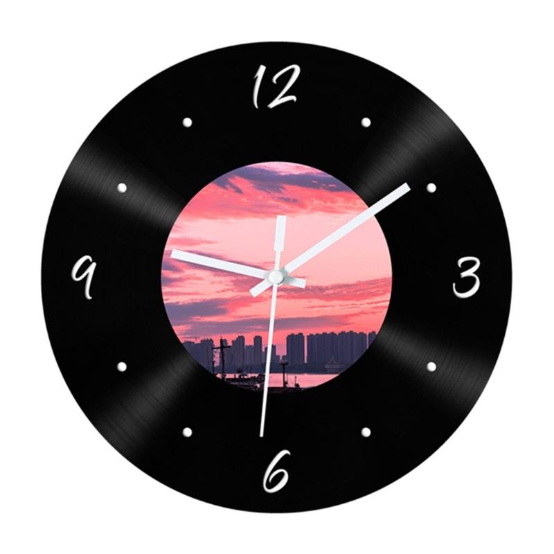 Wall Decors Vintage Silents Clock Aesthetic Perfect For Living Room Bedroom Coffee Shop