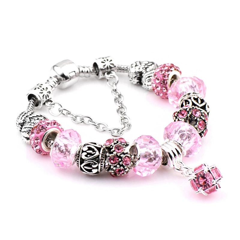 Ethnic Crystal Bracelet Style Diy Beaded Jewelry Fashion Gift Women Ornaments
