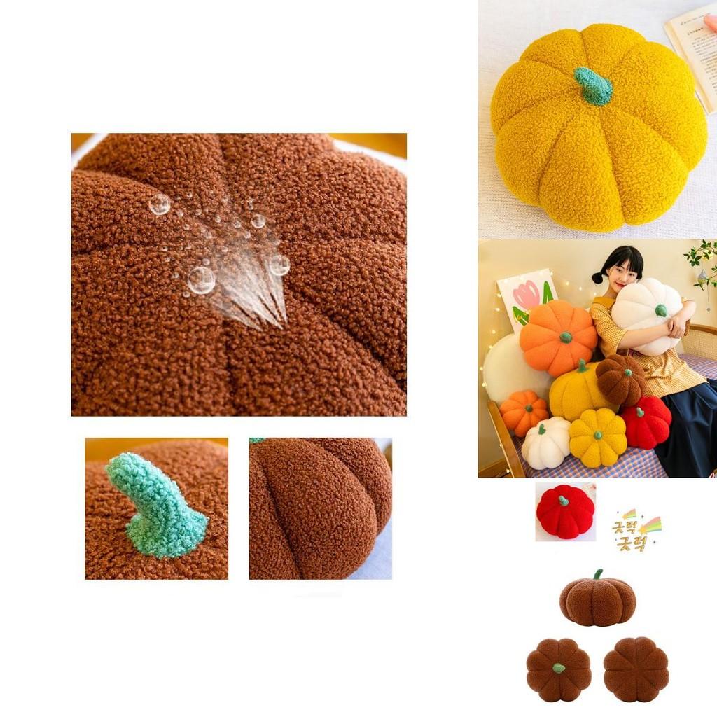 Cute Plush Pumpkin Pillow For Halloween And Home Decoration Soft And Skin-friendly Fabric