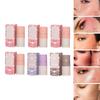 2-in-1 Makeup Stick Blush Highlighter Matte Multifunctional Lazy Highlighter Rouge Matte Blush