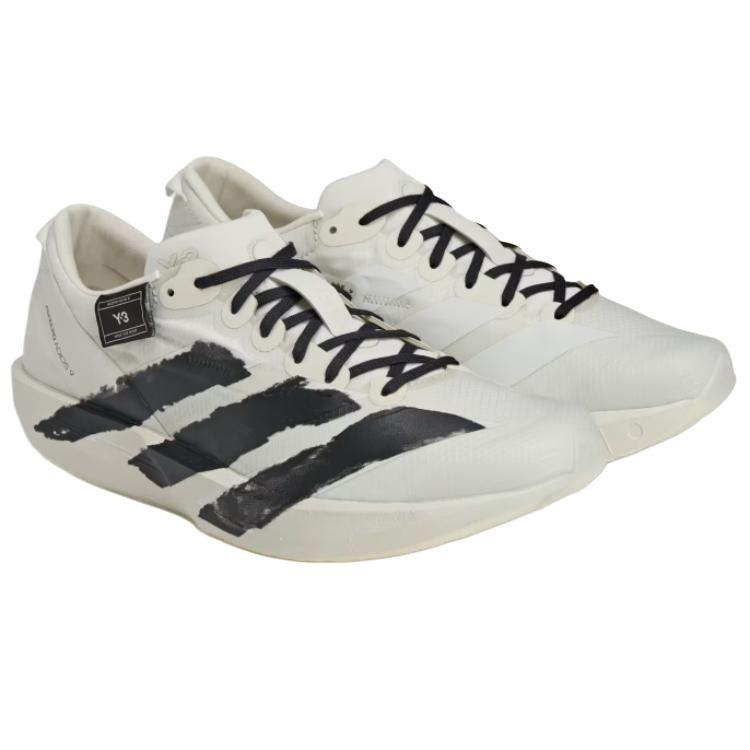 Adidas Y-3 Adizero Adios 9 Beige Orbit Grey Unisex Sneakers Cream Black JR6653