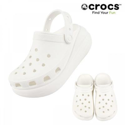 Crocs Unisex Classic Crush Clog 207521 100 White