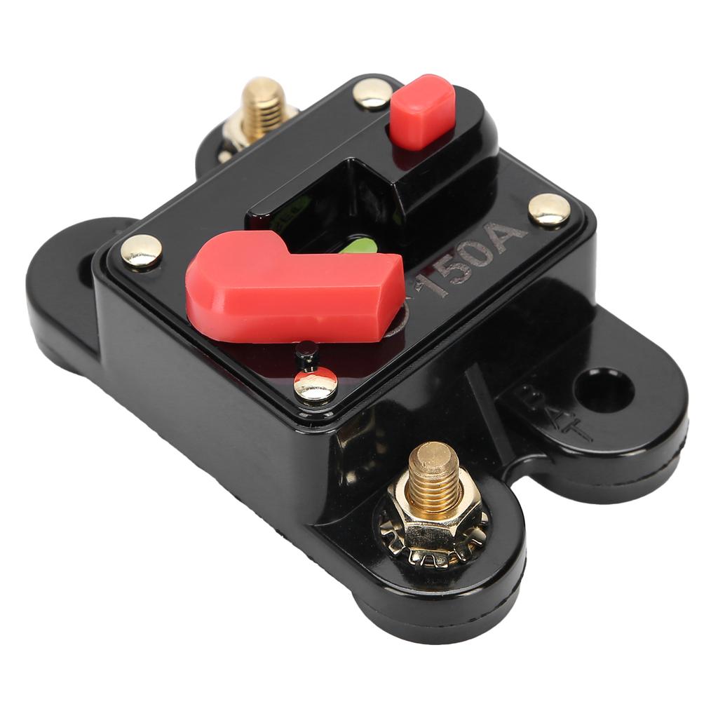 12-24V DC Leitungsschutzschalter Sicherung Wechselrichter mit manuellem Reset für Auto-Audiosystem Boot LKW 150A