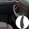 Black Right Car Inner Door Handle Pull Covers Trim For BMW X3 X4 G01 G02 2018-21