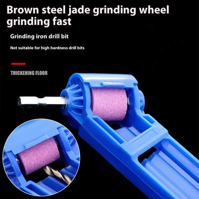 Compactly Drill Sharpener Drill Grinding Tool With Replaceable Abrasive Wheel Enables DIY Drill Bit Restoration