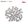Accessories Patchwork Decoration Mini Button Rhinestone Buckles DIY Doll Clothes Necklace Buttons