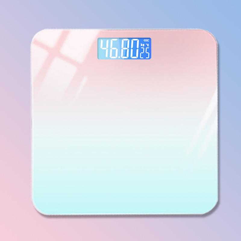 Digital Body Fat Scale With Printer - Gradient Electronic Household Weight Scale for Adults