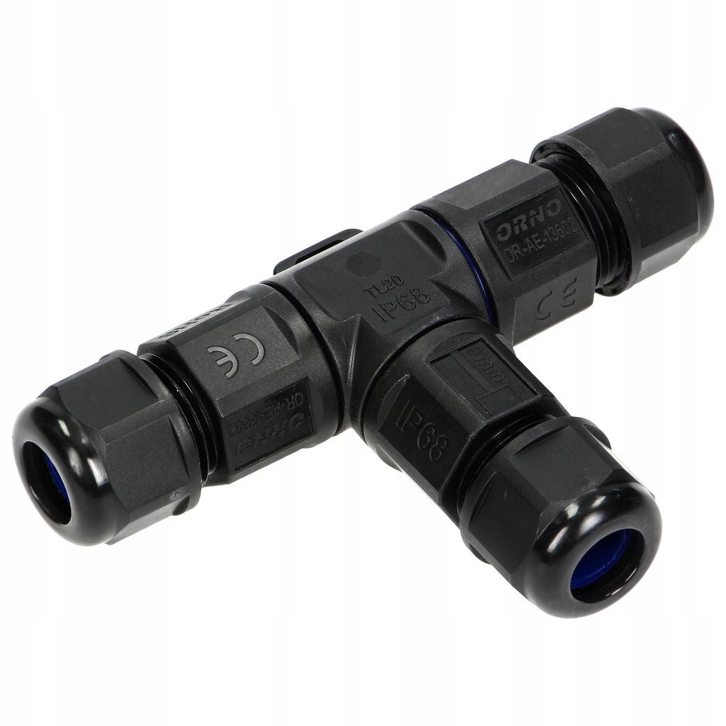 Orno Cable Joint Straight Ip68 3X4 Mm² 450V/25A 1 Pc