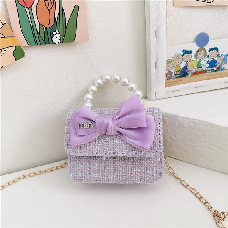 Cute And Trendy Single Shoulder Bag With Bowknot Design Ideal For Kids