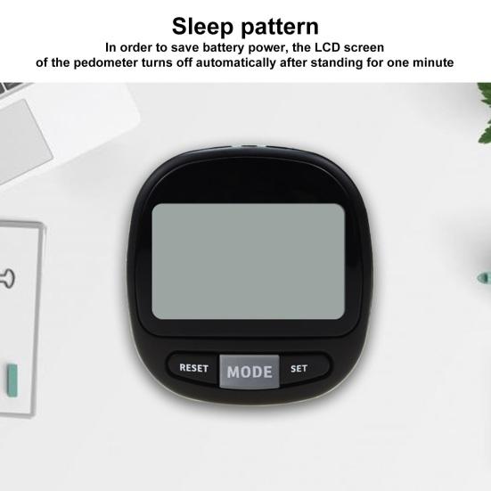 Electronic Pedometer Accurate Reading Intelligent High Clearly Step Correction Sensitive Electronic Large Screen Pedometer Outdoor Sports