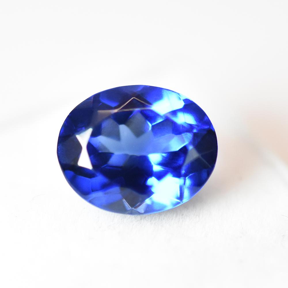 Natural Blue Sapphire Loose Gemstone 9x9mm Oval Cut for Her/Him September Birthday Birthstone