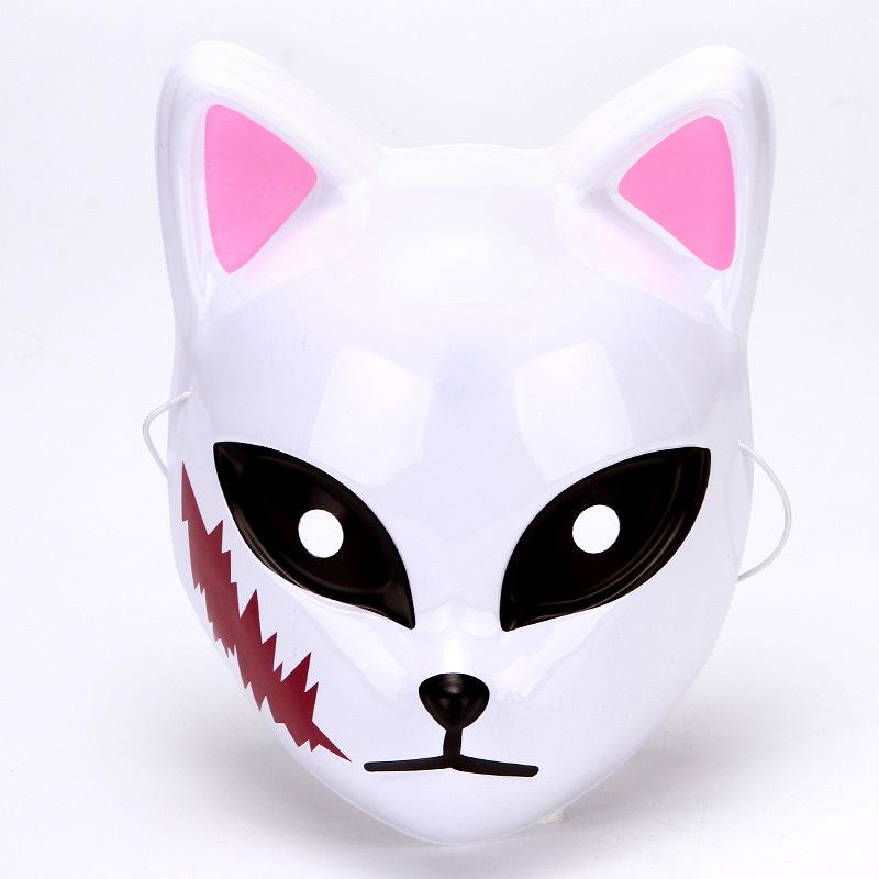 

Demon Slayer Fox Mask Cosplay Props - Tanjiro, Sabito, Makomo Costume Accessories