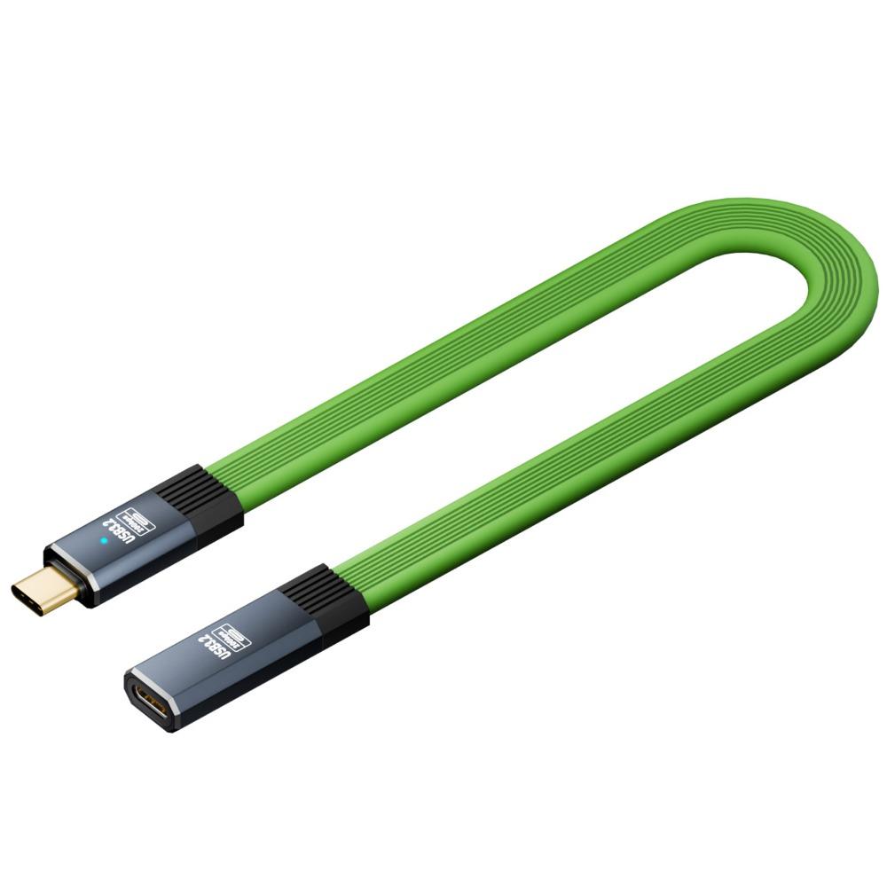 

20 Гбит/с USB 3.2 Type-C кабель PD 100 Вт USB-C Data Line Универсальный шнур для быстрой зарядки ноутбука 50cm