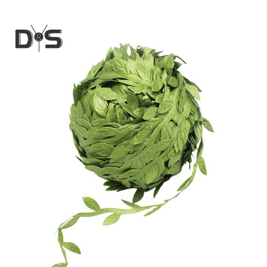 

1 рулон искусственной листовой ленты, зелени, листьев ивы, виноградной лозы, искусственных тисненых листьев, гирлянды для свадебной вечеринки, венков для поделок своими руками M