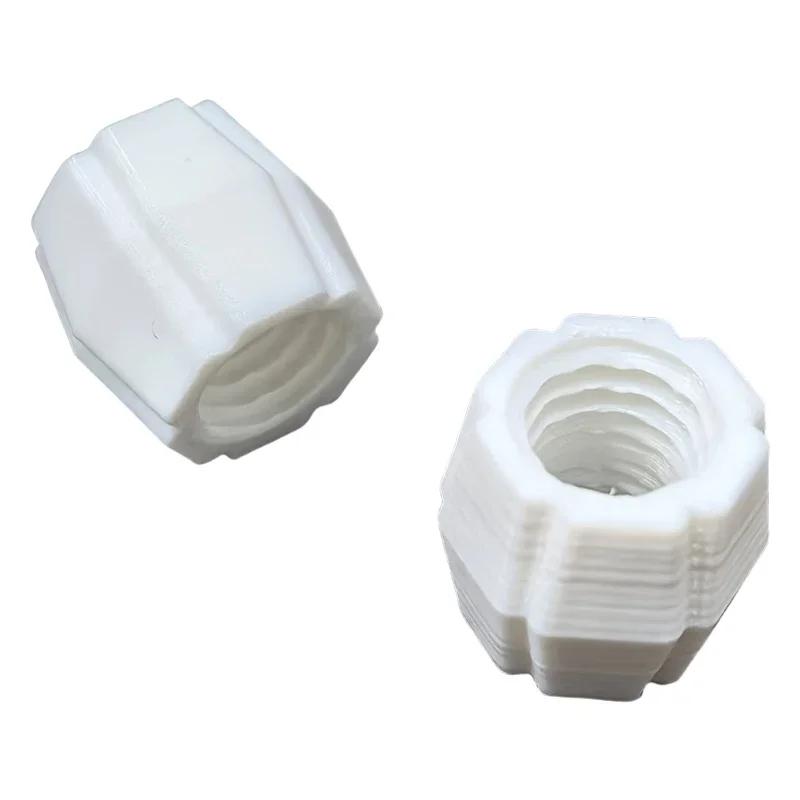 

2/4/6 Pcs 3D printed toothpaste squeezer Reusable Easy Dispensing Toothpaste Travel-Friendly White Practical Eco-Friendly