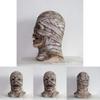 Mummy Latex Halloween Mask With Diy Terror Design For Costumes And Holiday Parties