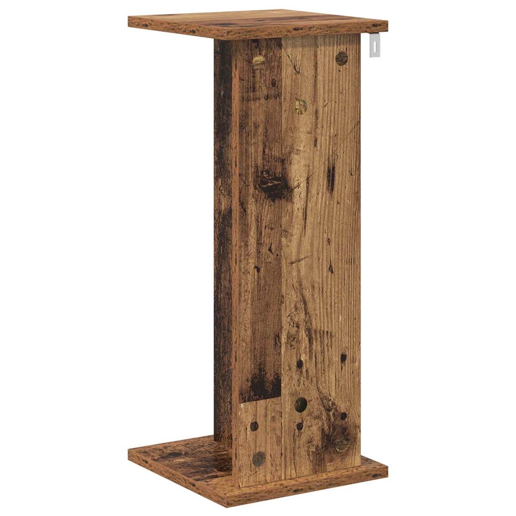 Plant Stand Rustic Wood Look 25 x 25.5 x 60.5 cm Engineered Wood