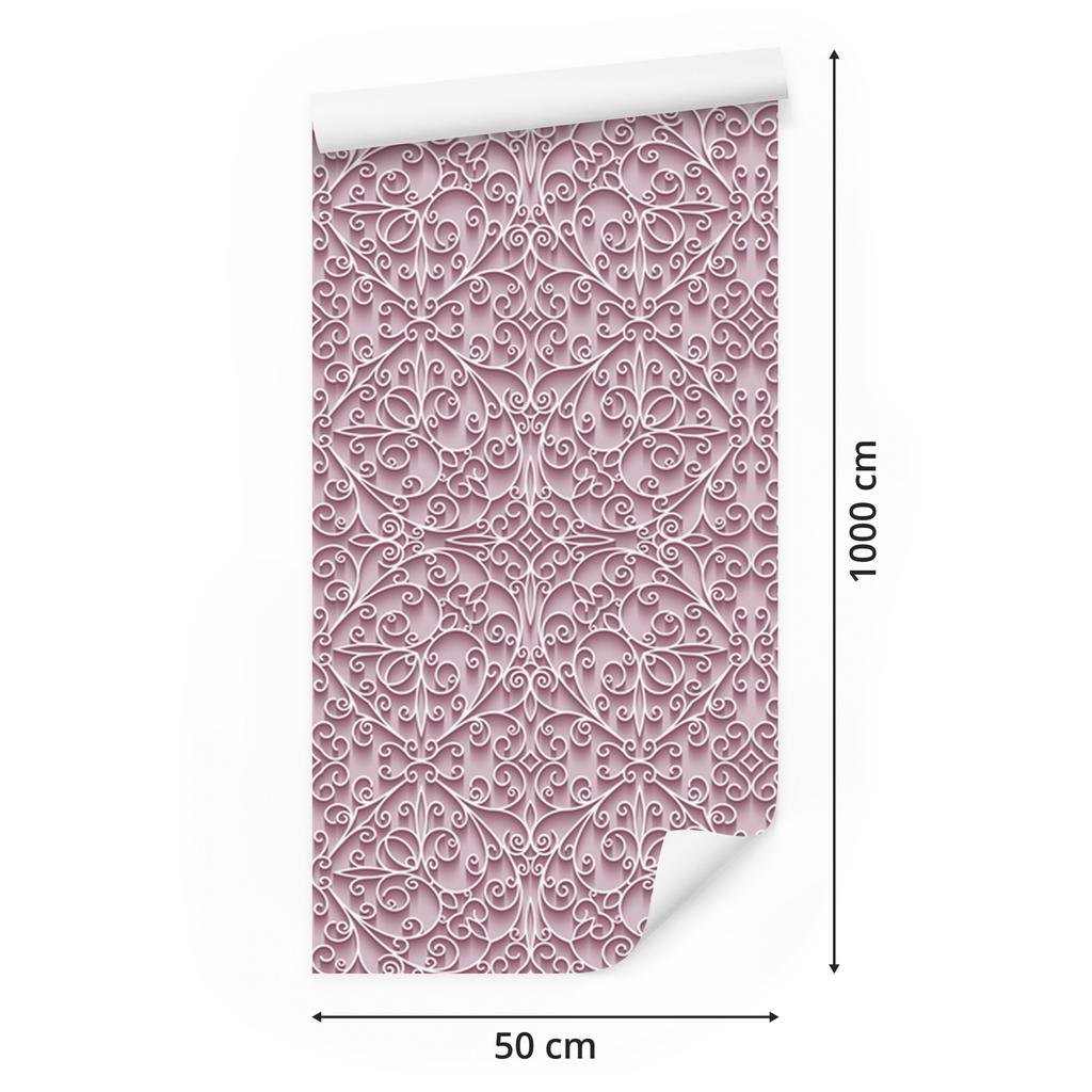 Wallpaper Beautiful Ornamental Pattern for Living Room and Bedroom 50x1000