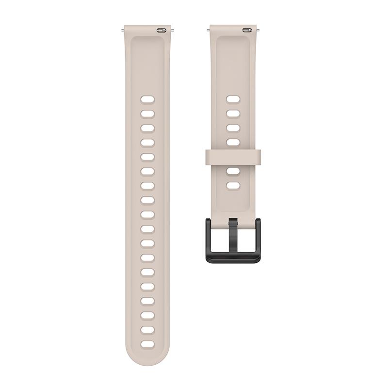 

Soft Silicone Smart Watch Band for Realme Band 2,Adjustable Pin Buckle Wrist Strap Replacement Army Green