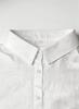 2026 European & American Women's Linen Casual Lapel Shirt - Solid Color, Long Sleeve, Spring Collection